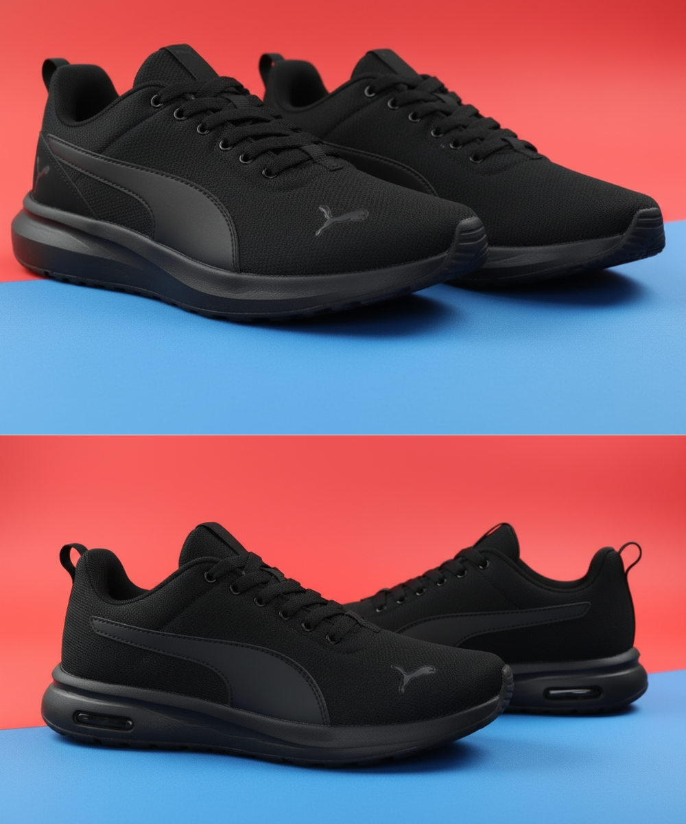 Black Puma Shoes